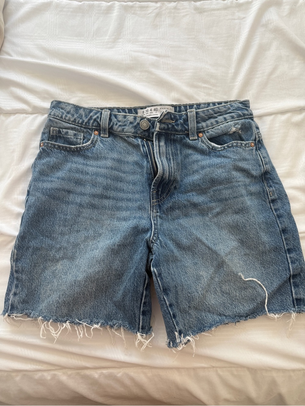 Primark Blue Denim Jean Shorts